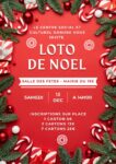 Loto de Noël – Samedi 13 Décembre 2025 – 14h00- Salle des Fêtes – Mairie du 19e